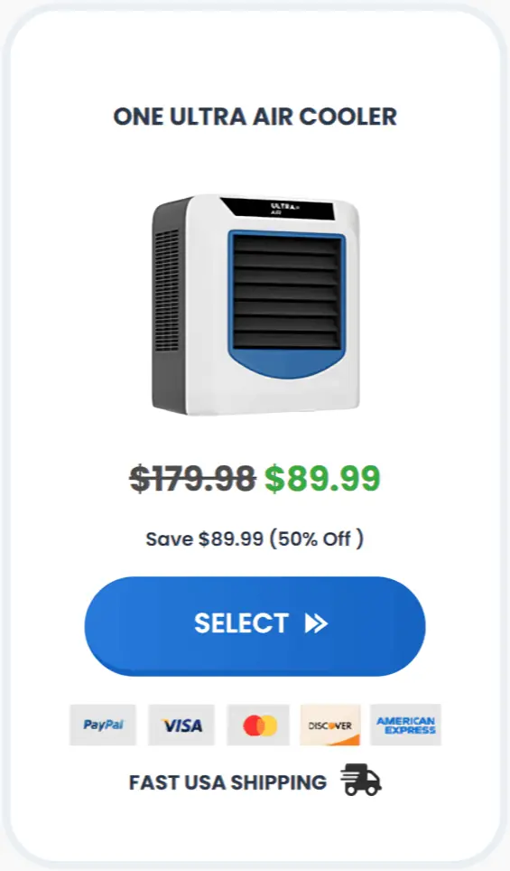 Ultra Air Cooler price